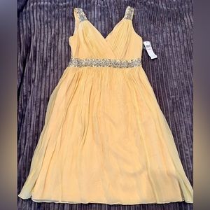 Maggy London Yellow Dress - New with Tags Never Worn